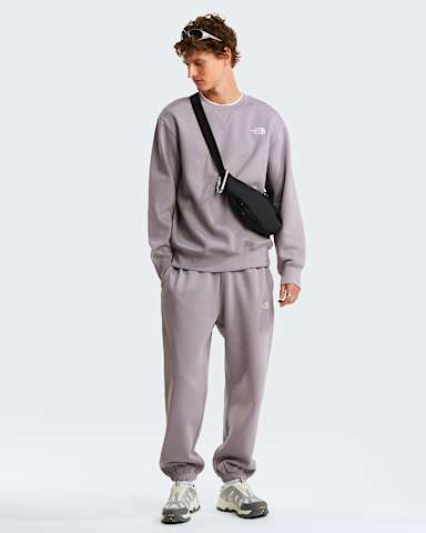 Pantalon de jogging dcontract droit Essential pour homme TNF Transcendent Grey ALT1