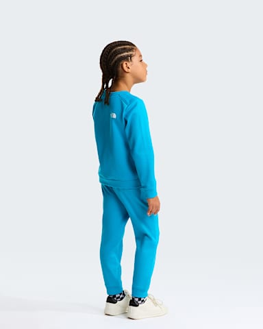 Kids TNF Performance Fleece TwoPiece Set TNF Meridian Blue ALT2