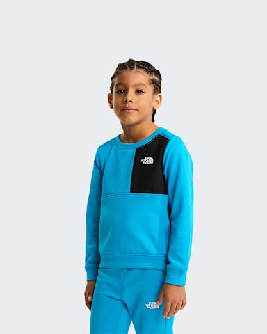 Kids TNF Performance Fleece TwoPiece Set TNF Meridian Blue ALT3