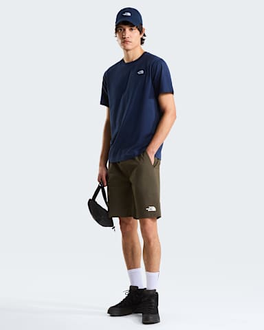 Mens Evolution Simple Dome Regular TShirt TNF Summit Navy ALT1