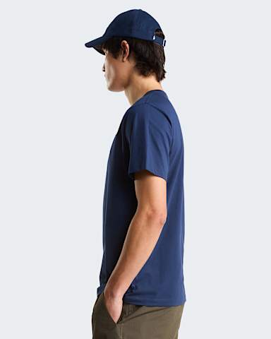 Mens Evolution Simple Dome Regular TShirt TNF Summit Navy ALT2