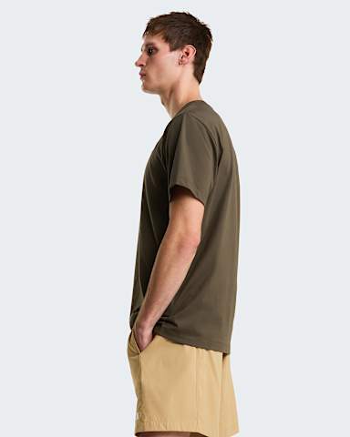 Evolution Simple Dome normal geschnittenes TShirt fr Herren TNF New Taupe Green ALT2