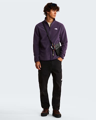 Glacierfleece voor heren TNF Endless Dusk ALT1