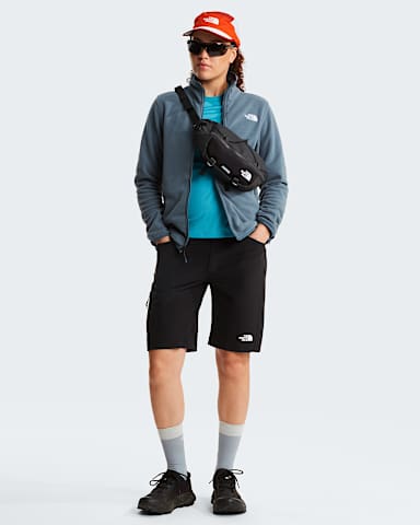 Glacierfleece voor dames TNF Granite Grey ALT1