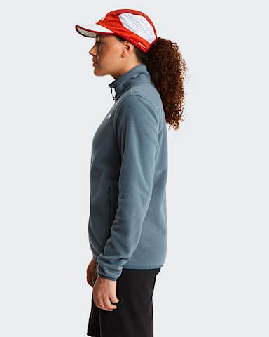 Glacierfleece voor dames TNF Granite Grey ALT2