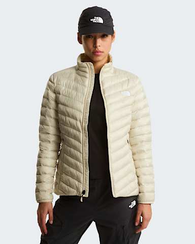 Damska kurtka z ocieplin syntetyczn Huila TNF Desert Stone alt4