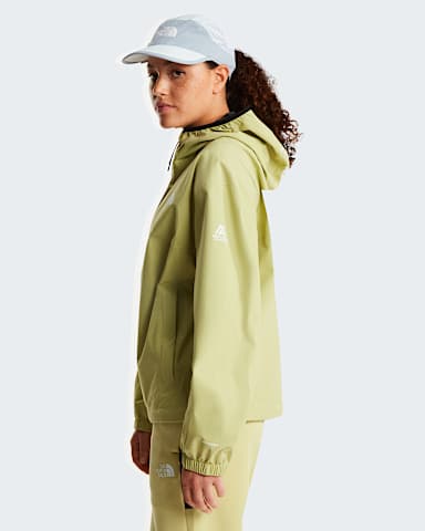 Womens Mountain Athletics Rainlit Hooded Jacket TNF Pear ALT2