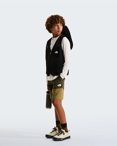 Teens 247 LongSleeve TShirt TNF White Dune ALT1