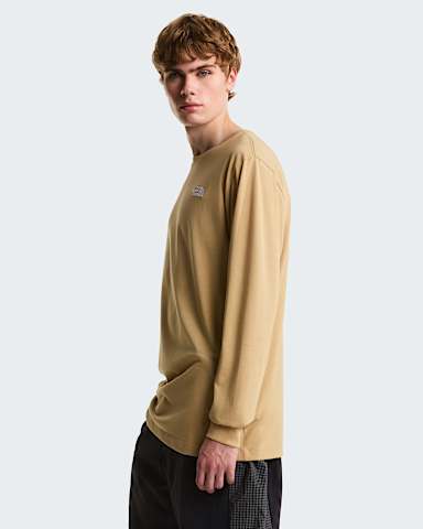 Evolution Simple Dome regulr geschnittenes LangarmTShirt fr Herren TNF Khaki Stone ALT2