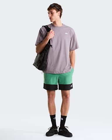 Mens TNF Essential Simple Dome TShirt TNF Transcendent Grey ALT1