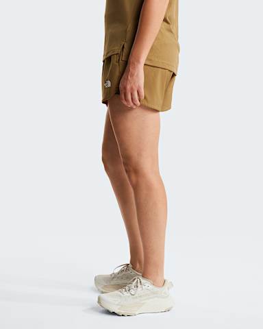 Womens Flex 2In1 Shorts TNF CedarNew Taupe Green ALT2