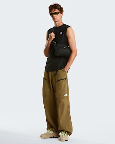 Mens Evolution Simple Dome Tank Top TNF TNF Black ALT1