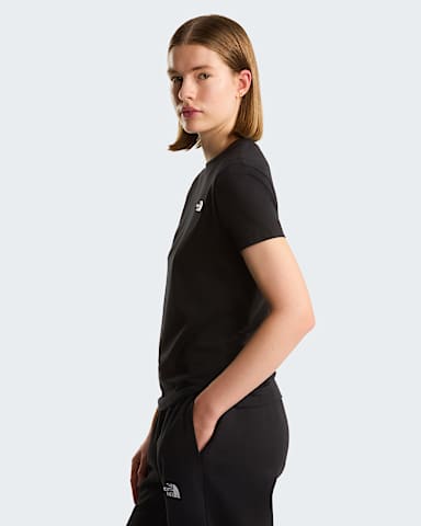 Evolution Simple Dome Slim TShirt voor dames TNF TNF Black ALT2