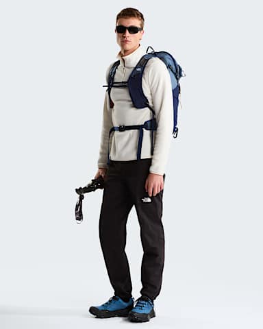 Mens Glacier 14 Zip Fleece TNF White Dune ALT1