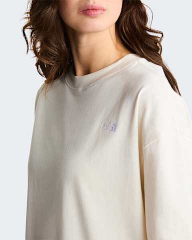 TNF Essential Simple Dome TShirt fr Damen TNF White Dune alt4