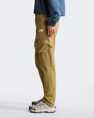 Verstaubare normal geschnittene gerade Jogginghose fr Damen TNF Kelp Tan ALT2