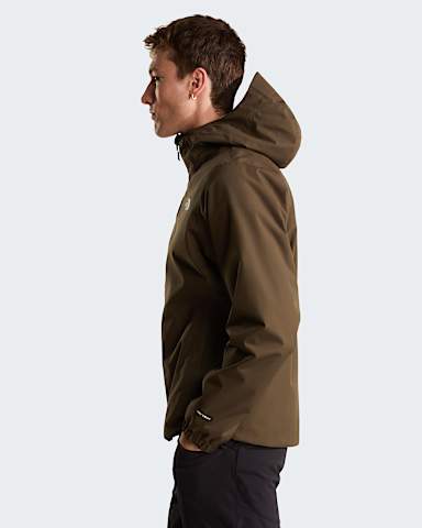 Mens Quest DryVent Jacket TNF New Taupe Green ALT2