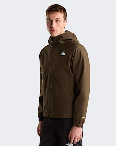 Mens Quest DryVent Jacket TNF New Taupe Green HERO