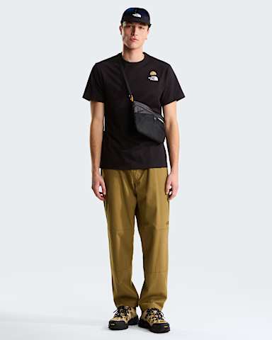 Camiseta holgada con Parche del 60 aniversario para hombre TNF TNF Black ALT1