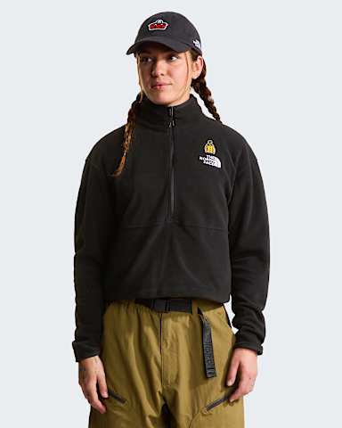 Polaire courte Glacier 60e anniversaire pour femme TNF TNF Black HERO