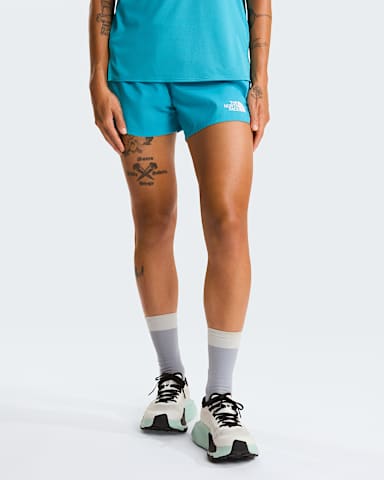 Lightbright 4 short voor dames TNF River Ice HERO