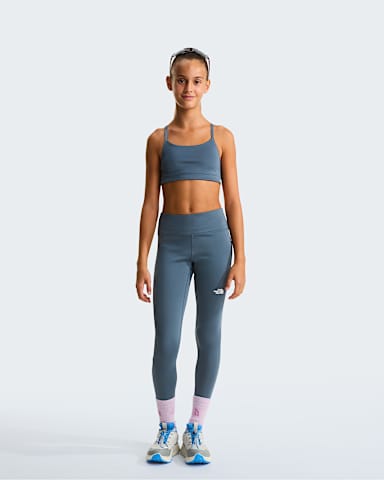 Girls Flex Bra TNF Granite Grey ALT1