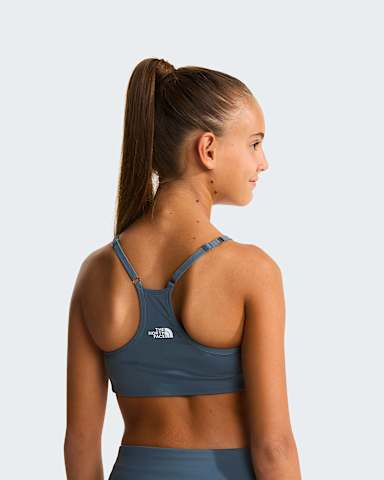 Girls Flex Bra TNF Granite Grey ALT2