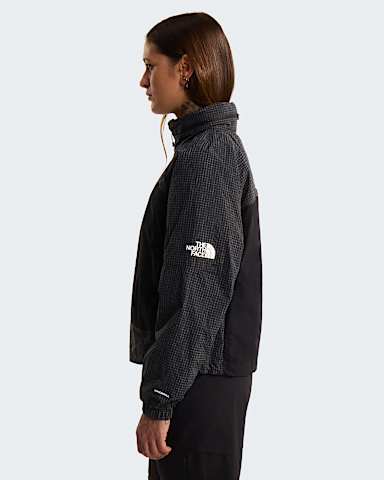 Chaqueta cortavientos utilitaria de senderismo para mujer TNF TNF Black ALT2