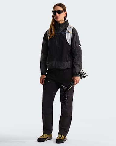 Chaqueta cortavientos utilitaria de senderismo para mujer TNF TNF Black ALT1