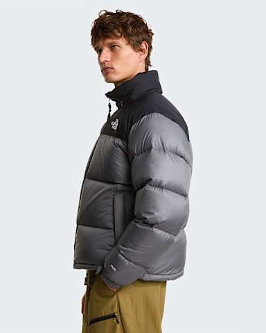Mens 1996 Retro Nuptse Jacket TNF Smoked PearlTNF Black ALT2