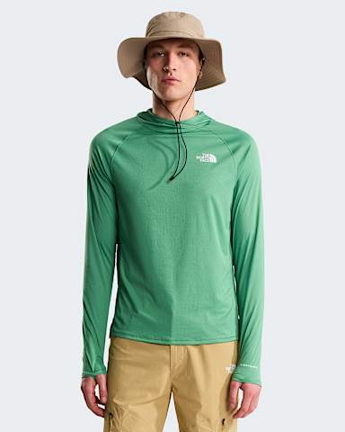 Mens Sunriser Hoodie TNF Dimmed Algae HERO