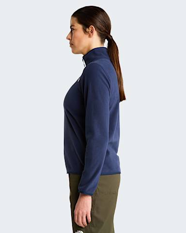 Glacierfleece met kwartrits voor dames TNF Summit Navy ALT2