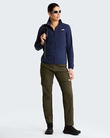 Exploration Convertible Regular Straight Trousers W TNF New Taupe Green ALT1