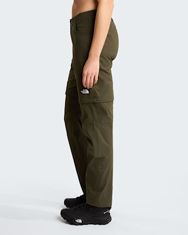 Exploration Convertible Regular Straight Trousers W TNF New Taupe Green ALT2