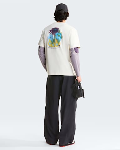 Unisex 1966 Flora Relaxed Graphic TShirt TNF White Dune ALT2