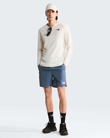 Mens Leynar Off Peak Shorts TNF Granite Grey ALT1