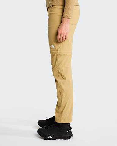 Womens Exploration Convertible Regular Straight Trousers TNF Khaki Stone ALT2