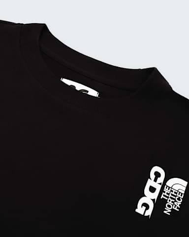 TNF X CDG TShirt TNF TNF Black ALT2