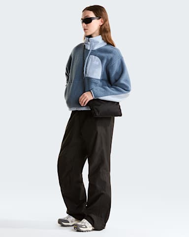 Womens Yumiori OffPeak 12 Zip Fleece Jacket TNF Granite GreyFrost Grey ALT1