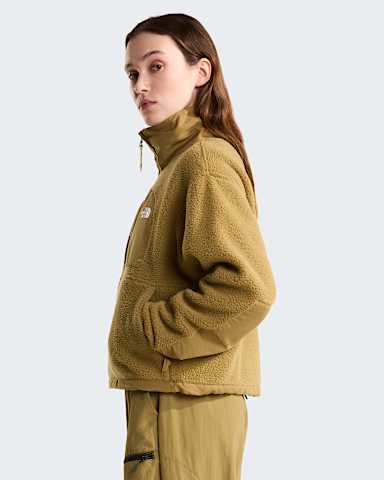 Veste en polaire demizippe Yumiori OffPeak pour femme TNF Cedar ALT2