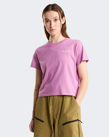 Inspire Exploration Cutie TShirt Damen TNF Hushed LavenderWhite Dune ALT2