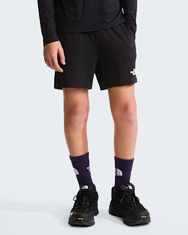 Teens Poly Knit Shorts TNF TNF Black HERO
