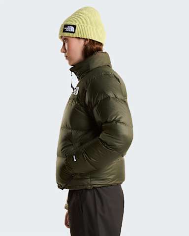 Womens 1996 Retro Nuptse Jacket TNF New Taupe Green ALT2