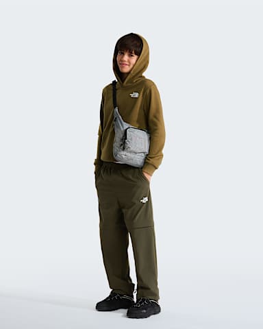 Teens Simple Dome Light Regular Hoodie TNF Cedar ALT1