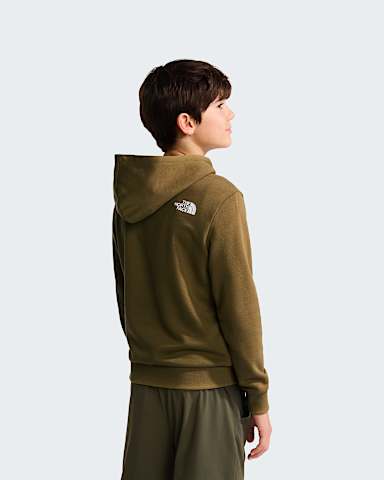 Teens Simple Dome Light Regular Hoodie TNF Cedar ALT3