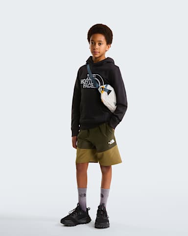 Teens Hike Shorts TNF New Taupe GreenCedar ALT1