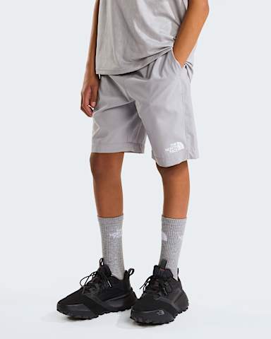 Teens 247 Pentadome Embossed Shorts TNF Meld Grey HERO