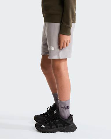 Teens Simple Dome Light Regular Shorts TNF Meld Grey ALT2