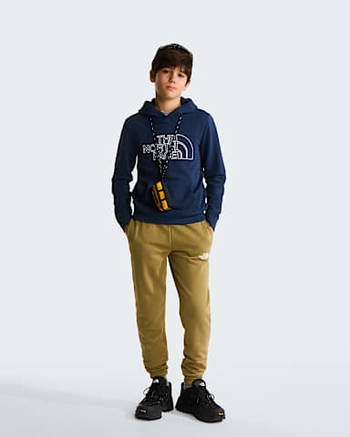 Pantalon de jogging lger fusel Simple Dome pour enfant TNF Cedar ALT1