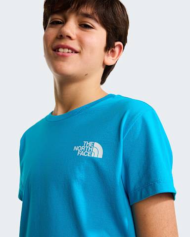 Teens Simple Dome TShirt TNF Meridian Blue alt4